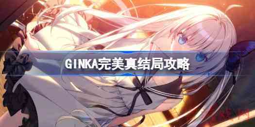 GINKA完美真结局攻略GINKA完美真结局怎么选